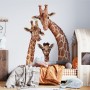 Żyrafy, żyrafia rodzina - naklejki na ścianę dla dzieci